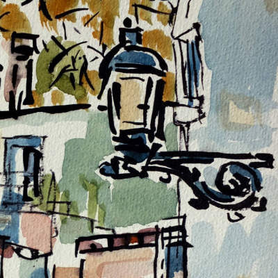 Andreas-Korn (Kunstraum - Aquarell in Frigiliana) Andreas Korn: Artproduktion (Kunstraum - Aquarell in Frigiliana)